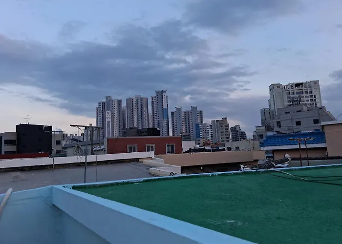 Villa 부산수영펜트하우스#침대5개#하늘정원테라스 Busan