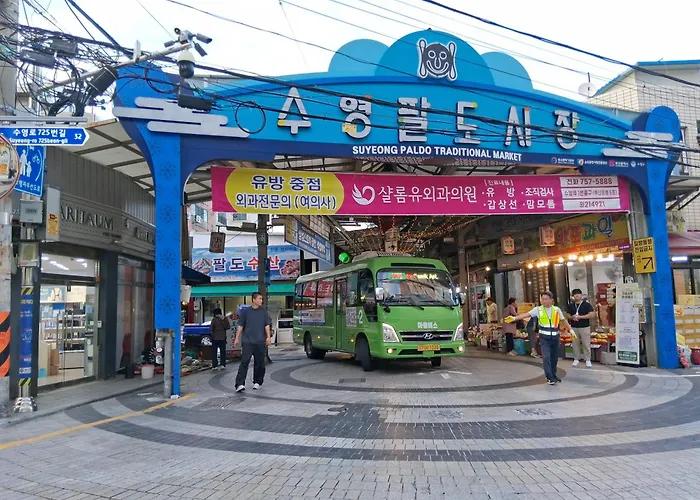 부산수영펜트하우스#침대5개#하늘정원테라스 Villa *